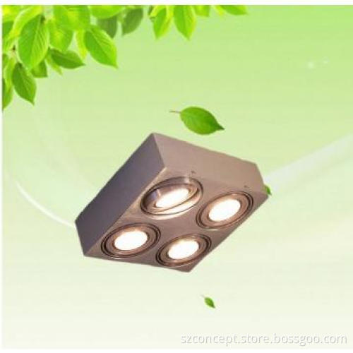 Classic Style-40W LED Ceiling light with 4pcs AR111 10W lamp-j-